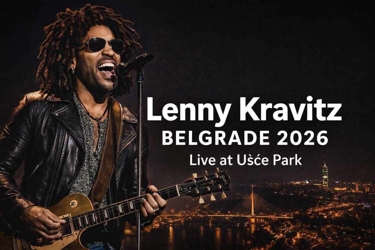Lenny Kravitz u Beogradu 2026 – Spektakl na Ušću i smeštaj u centru grada